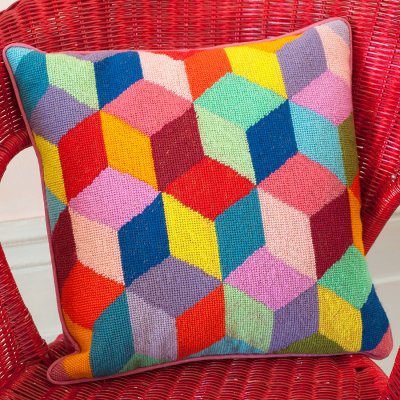 Bright Tumbling Blocks